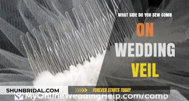 Sewing a Comb on a Wedding Veil: Which Side is Correct?