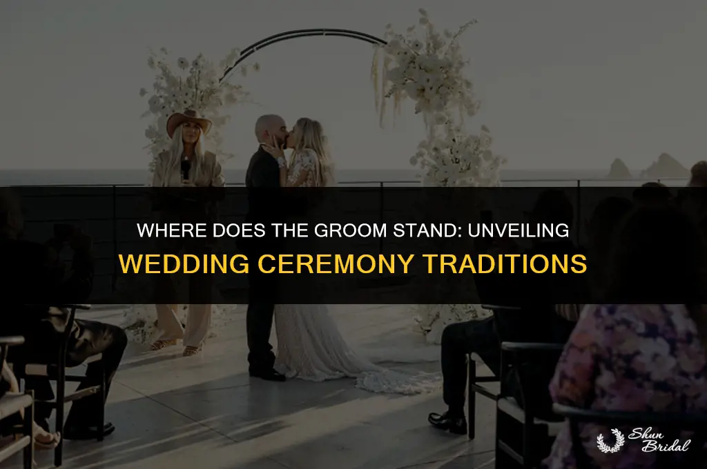 what side does groom stand on