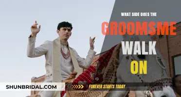 Groomsmen's Walk: Which Side to Stand During the Wedding Procession