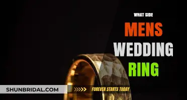 Choosing a Men's Wedding Band: Which Side?