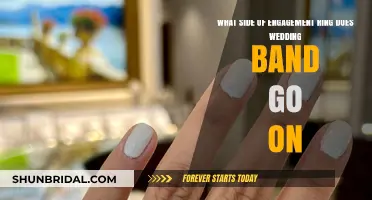 The Wedding Band: Which Side of the Engagement Ring?