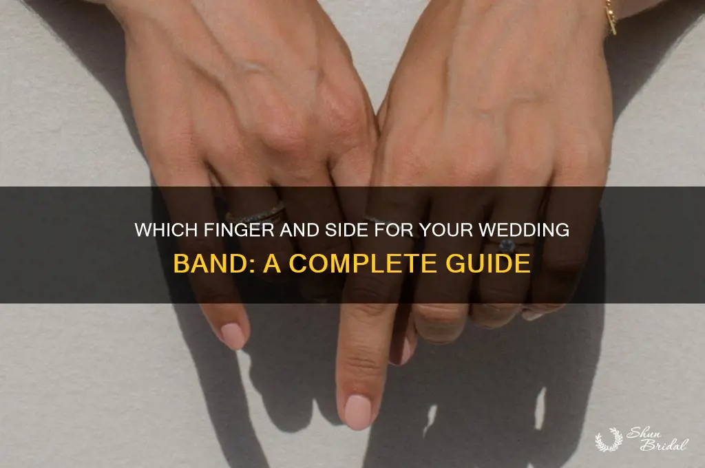 what side of finger does wedding band go on