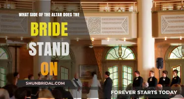 Where Love Meets Tradition: Bride's Position at the Altar