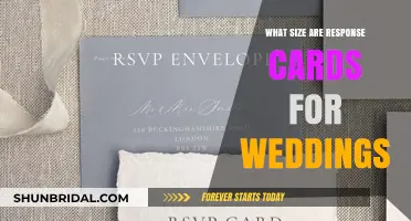 Perfect Wedding Response Card Sizes: A Complete Guide for Couples