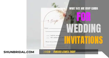 RSVP Card Dimensions for Wedding Invites: Standard Sizes