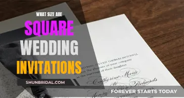 Square Wedding Invitations: What Size to Choose?