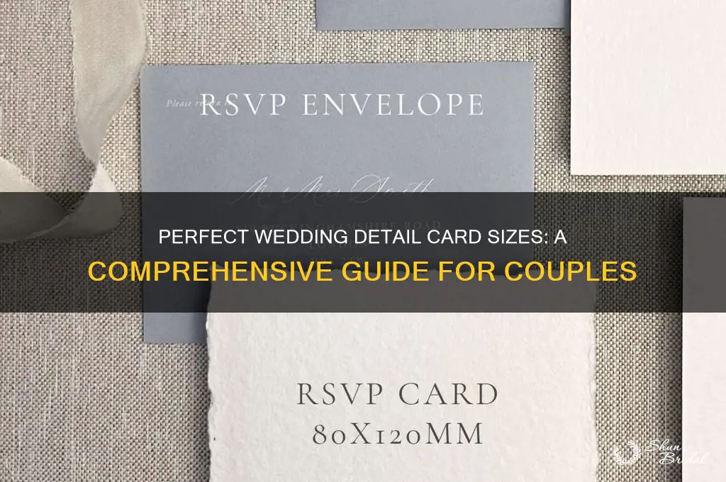 what size are wedding detail cards