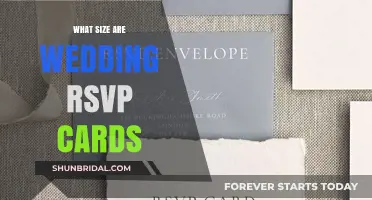 Perfect Wedding RSVP Card Sizes: A Complete Guide for Your Invitations