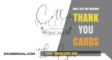 Perfect Wedding Thank You Card Sizes: A Complete Guide for Couples