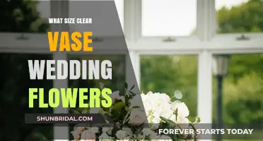 Clear Vases, Wedding Flowers: Size and Proportion