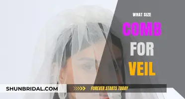 Choosing the Perfect Comb Size for Your Wedding Veil: A Guide