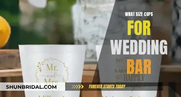Wedding Bar Cup Size: Choosing the Right Fit