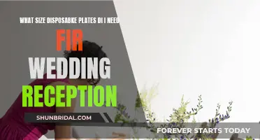 Choosing the Right Plate Size for Your Wedding Reception