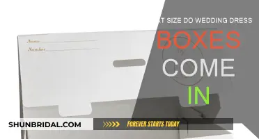The Perfect Fit: Wedding Dress Box Sizes Explained
