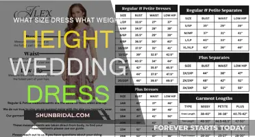 Wedding Dress Sizing: Height and Weight Considerations