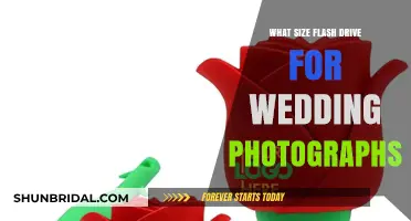 Flash Drive Storage for Wedding Photography