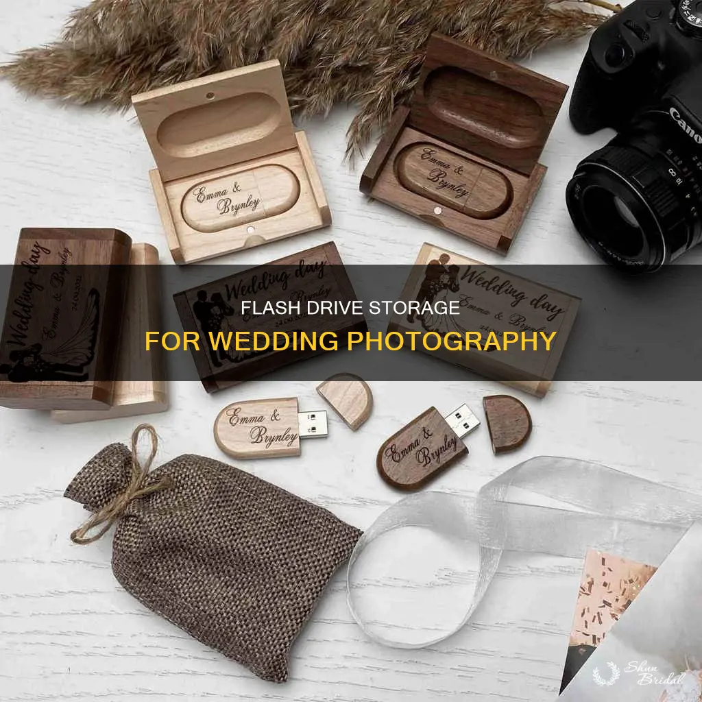 what size flash drive for wedding photographs