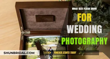 Flash Drive Storage for Wedding Photography