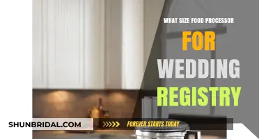 Food Processor Size Guide for Your Wedding Registry