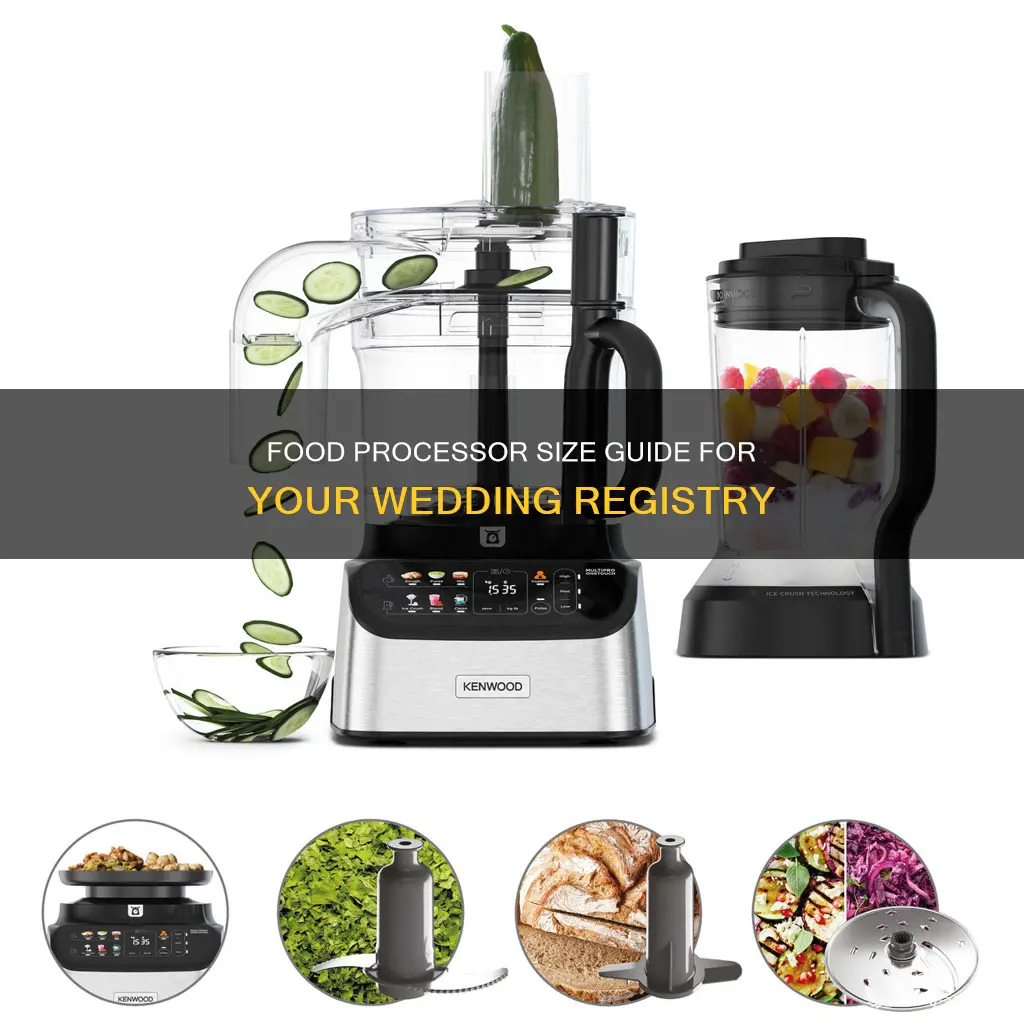 what size food processor for wedding registry