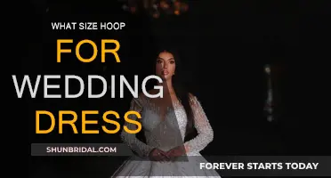 Choosing the Right Hoop Size for Your Wedding Gown