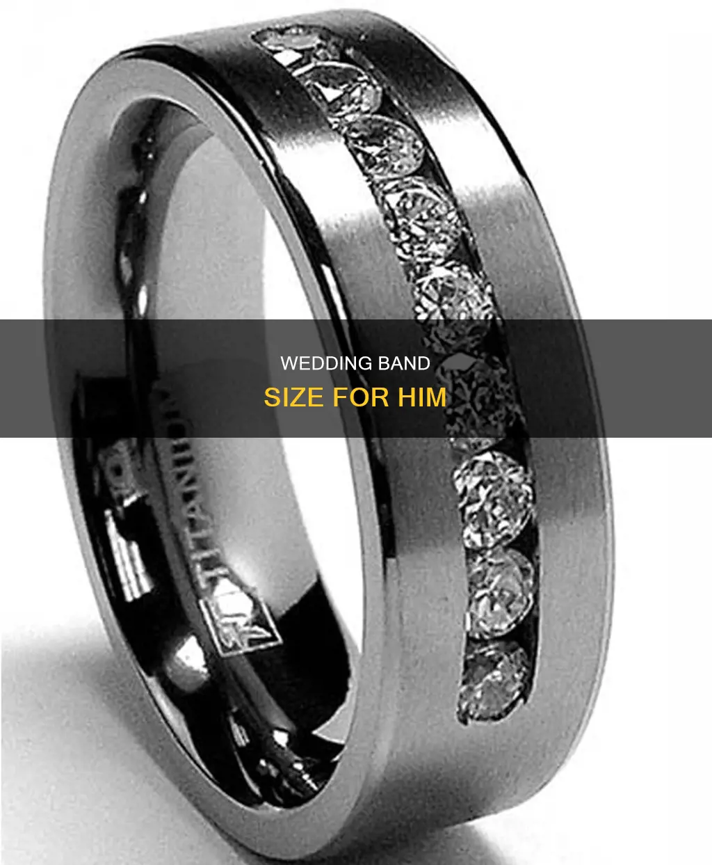 what size is a guys wedding band