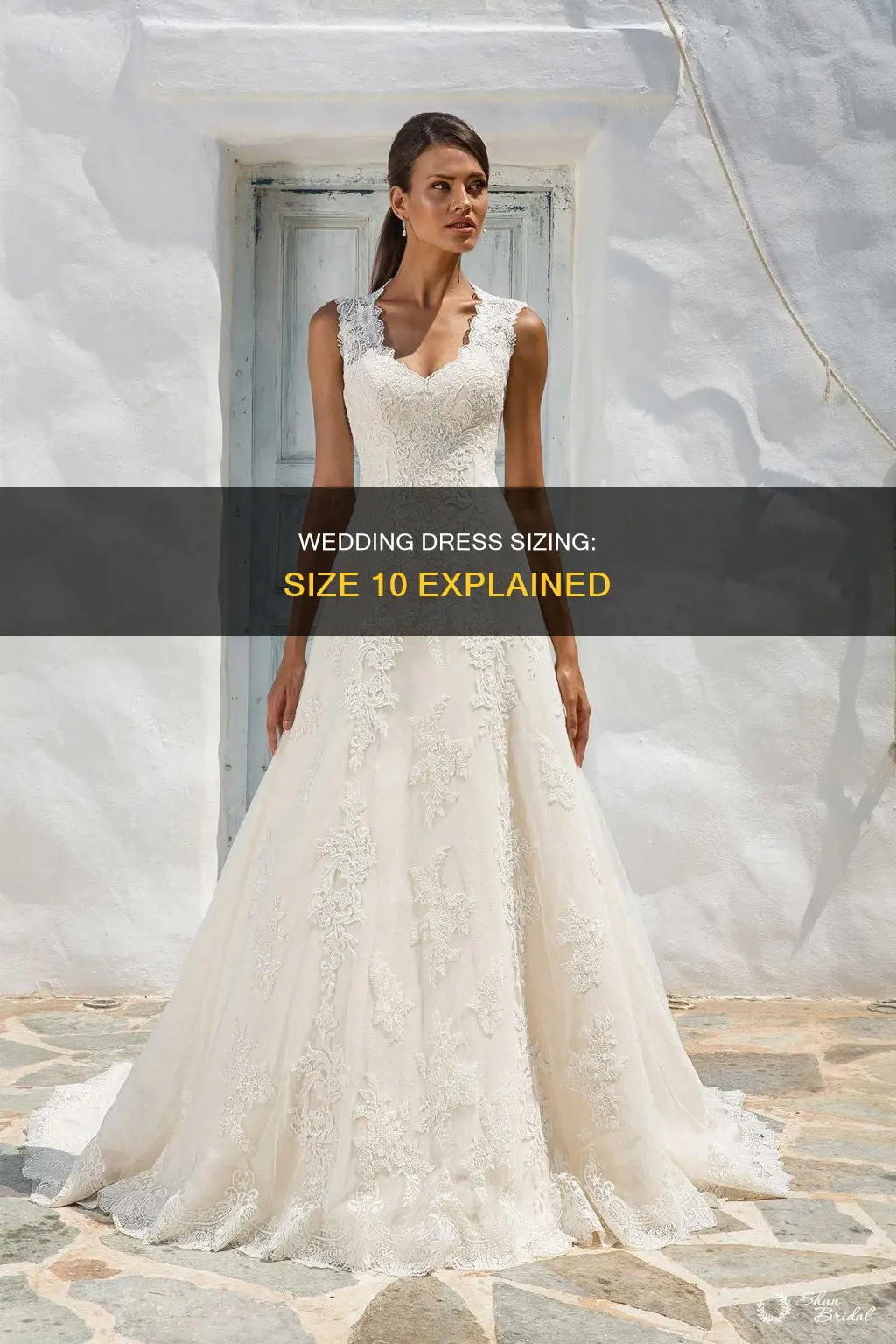 what size is a size 10 wedding dress