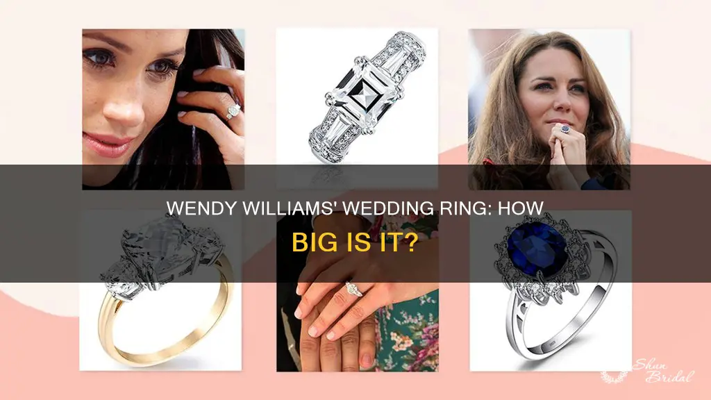 what size is wendy williams wedding ring