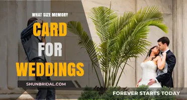Choosing the Right Memory Card Size for Wedding Photography