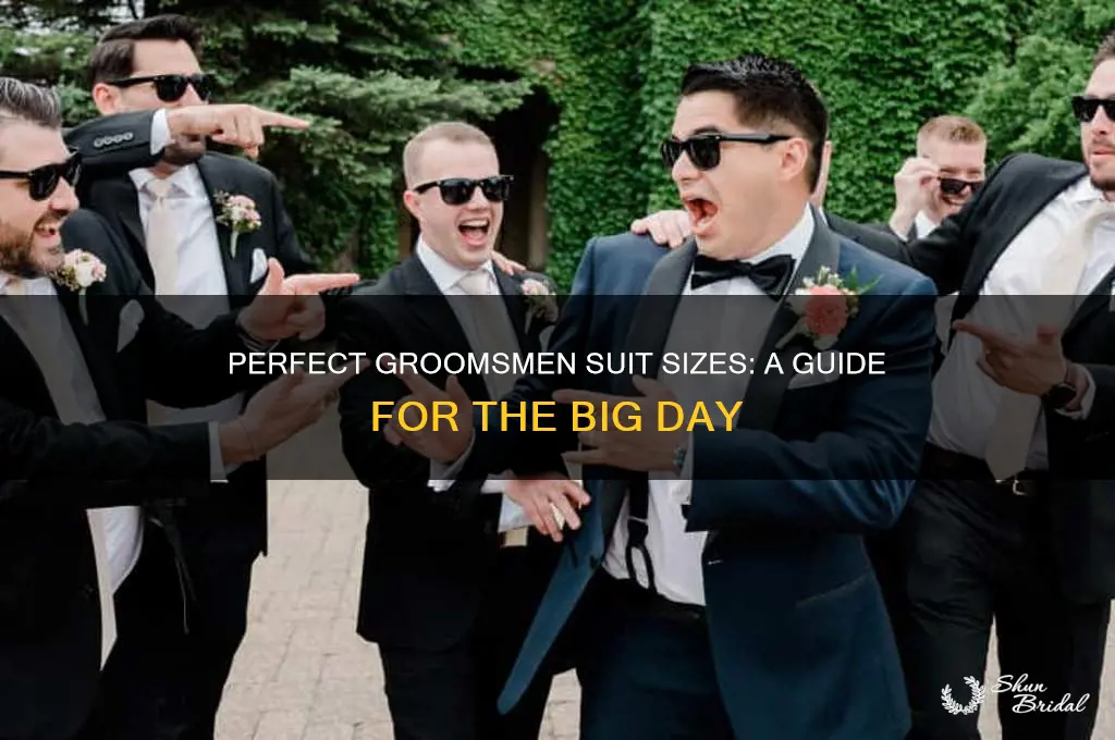 what size of suits for groomsmen