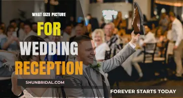 Wedding Reception Pictures: Choosing the Right Size for Your Photos