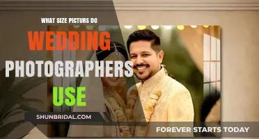 Wedding Photographer's Picture Perfect Sizes Revealed