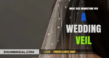 Choosing the Perfect Rhinestone Size for Your Dream Wedding Veil
