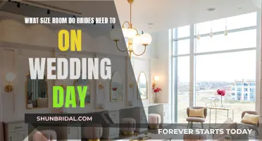 Brides' Wedding Day Prep Room: How Big?