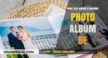 The Perfect Wedding Album Size for Your Memories