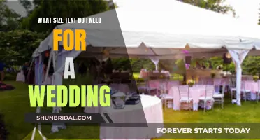 Tent Sizing for Weddings: A Guide to Choosing the Right Size
