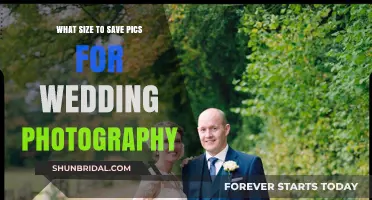 Wedding Photography: Perfect Picture Sizes for Every Need