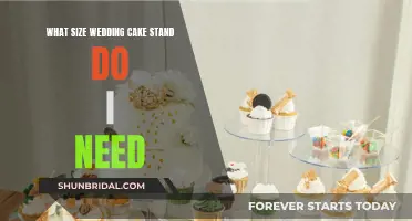 Choosing the Right-Sized Stand for Your Wedding Cake