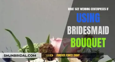 Wedding Centerpieces: Bridesmaid Bouquet Size Matters