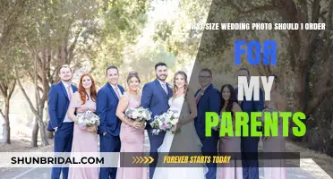 Wedding Photo Prints: Perfect Size for Parents