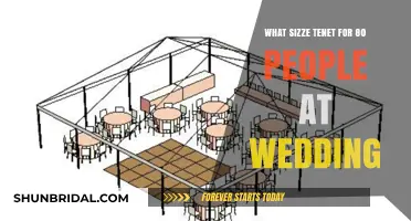 Perfect Wedding Tent Size Guide for 80 Guests: Tips & Planning