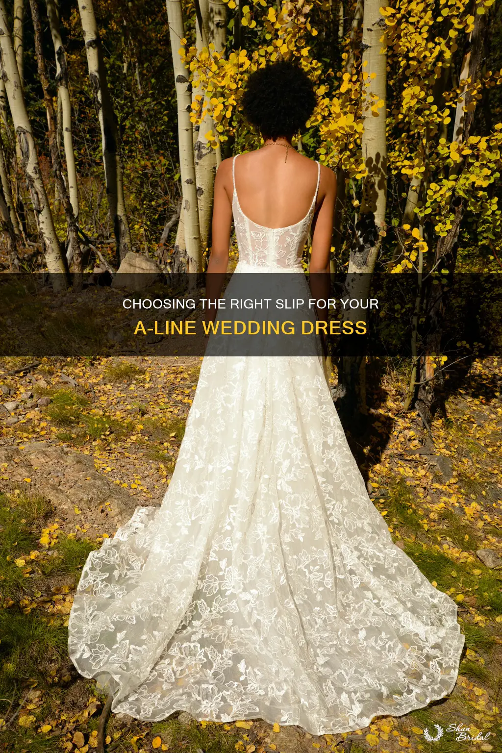 what slip do you need for aline wedding dress