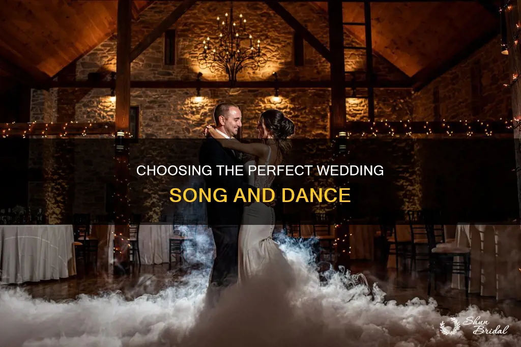 what song and dance to use for our wedding