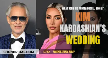 Andrea Bocelli's Wedding Song for Kim Kardashian's Wedding