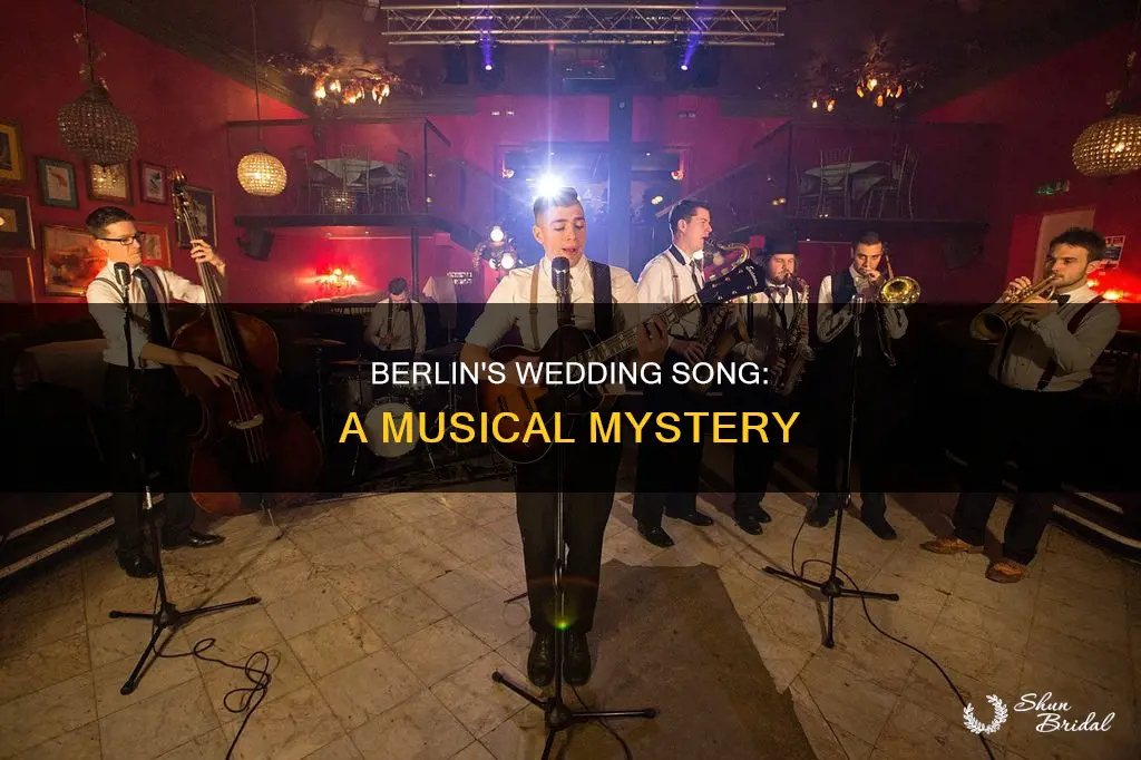 what song did berlin sing at his wedding