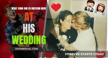 Ed Sheeran's Wedding Song Choice Revealed