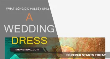 Halsey's Wedding Dress Performance: Song and Symbolism
