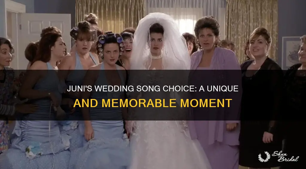what song did juni do at his wedding