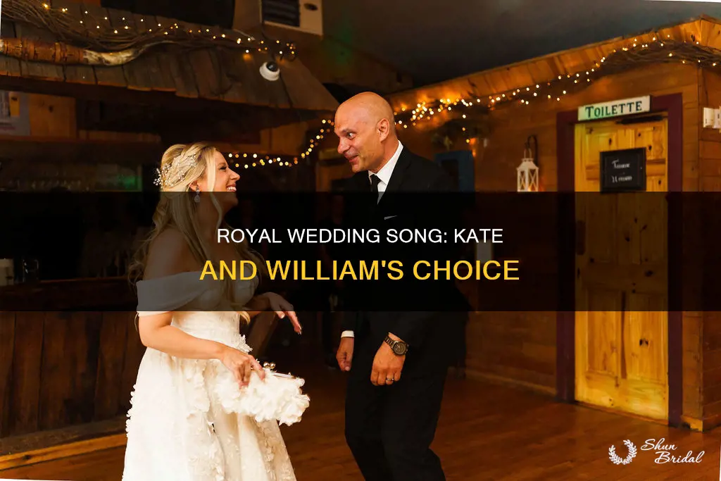 what song did kate and william have at there wedding
