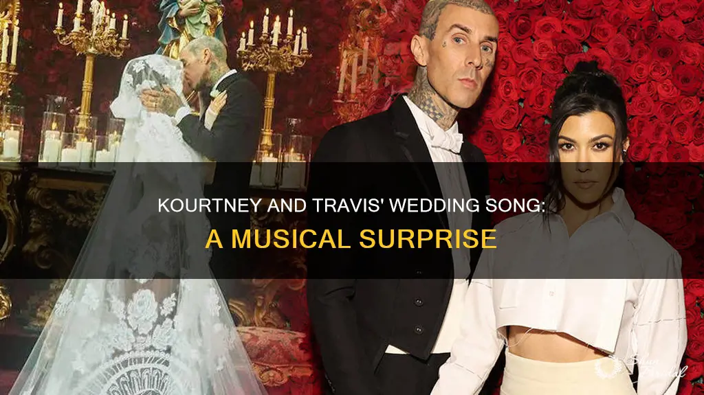 what song did kourtney and travis play at their wedding